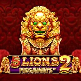 5 Lions Megaways 2 slot logo by Pragmatic Play at Spinstein Casino