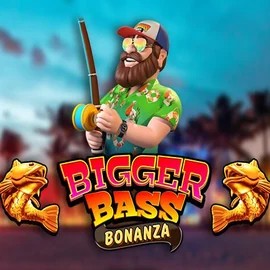 Bigger Bass Bonanza logo – Slots by Pragmatic Play at Spinstein Casino
