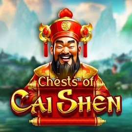 Chests of Cai Shen game by Pragmatic Play – logo hosted on Spinstein Casino
