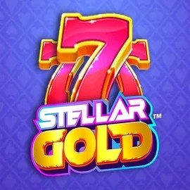 Stellar Gold logo by Snowborn Games Spinstein Casino
