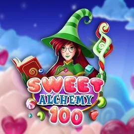 Sweet Alchemy 100 online game logo by Play'n GO on spinsteincasinoo.com
